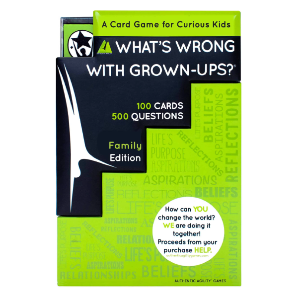 Authentic Agility Games What's Wrong With Grown-ups conversation game